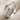 Gadrooned Horn Open Ring, polished silver, product photo