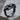 Wolf Running Loop Ring, black rhodium plated, angled product photo