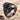 Amethyst Moonstone Toi Et Moi Ring in black rhodium, product photo