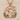 Mother Daughter Garden Pendant, rose gold, front product photo