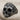 Baroque Skull Ring, black rhodium finish product photo