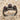 Three Garnet Branch Ring, black rhodium plated product view