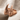 Forked Talon Crest Ring in rose gold plated silver studio view