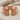 Fluted Keystone Open Ring, rose gold product photo