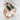 Lancet Enamel Screen Ring in rose gold plated finish
