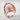 Rib Shell Fan Ring, rose gold plated, product photo