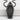 Coffin Lancet Panel Pendant, black rhodium plated product photo