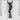 Ulna Joint Scepter Pendant, black rhodium plated product view