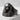 Vanitas Candle Mask Ring, black rhodium plated finish