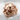 Skeleton Hands Skull Ring in rose gold, studio product view