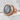 Deer Skull Labradorite Shoulder Ring, rose gold plated, angled product photo