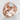 Unicorn Moonstone Neck Ring, rose gold plated product photo