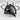 Bird Skull Amethyst Arch Pendant, black rhodium plated product photo