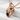 Wolf Skull Onyx Jaw Pendant, rose gold plated, product photo view