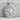 Aztec Sun Stone Relief Pendant, polished silver, angled studio view