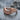 Scallop Wave Contour Ring in rose gold plated finish, angled product photo