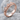 Gothic Trefoil Stacking Ring, rose gold, angled product photo