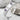 Amethyst Lily ID Bracelet, polished silver, front product photo