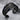 Raven Folded Wing Bracelet in black rhodium, studio product photo