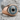 Evil Eye Satin Gaze Ring, rose gold, product photo