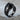 Onyx Overlapping Armor Ring, black rhodium plated, studio product photo