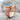 Blue Topaz Crossrib Ring, rose gold plated, product photo