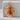 Amber Oak Wreath Pendant, rose gold finish, studio product photo