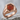 Carnelian Hexagon Chamfer Ring, rose gold, product photo angled view