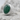 Green Agate Fan Chevron Ring, polished finish product view