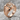 Rutile Quartz Portal Ring, rose gold plated, angled view