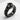 Sleeping Dragon Skull Ring in black rhodium, product photo