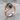 Smoky Quartz Antler Bezel Ring, rose gold, angled product photo