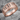 Piano Keyboard Band Ring, product photo, rose gold