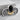 Onyx Scroll Hat Pin Accessory, two-tone finish, studio product photo