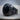 Onyx Rope Window Ring, black rhodium plated, front view