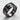 Horizon Ridge Band Ring, black rhodium plated, angled product photo