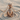 Buddha Lotus Pendant, rose gold, product photo on sand