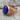 Acacia Lapis Lazuli Ring, rose gold, side view on stone