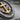Mariner Cross Ring, oxidized silver, angled close-up of engraved text