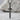 Vivere Militare Est Sword Pendant, black rhodium, product photo on stone
