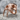 Saber Tooth Skull Ring, rose gold plated silver, three-quarter view on stone