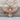 Spread Wing Eagle Pendant, rose gold, front view on wood base