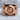 Willpower Lantern Ring, rose gold plated, front view on stone