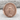 Miraculous Medal Ring, rose gold, front product view on stone
