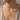 Close-up view of a model wearing the gold turquoise sun disc pendant necklace with a V-neck top