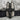 Floral Rose Cross Pendant, black rhodium, finish variant comparison collage