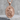 Saint Roch Pendant, rose gold, product photo on stone