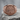 Norse Yggdrasil Ring, rose gold, front view on stone