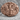 Saint Matthew Ring, rose gold, front view on stone
