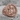 Saint Joseph Signet Ring, rose gold, product photo on stone base